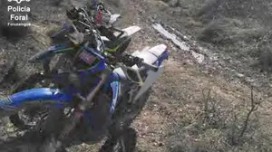 Denunciado el motorista que movilizó un helicóptero para ser rescatado tras accidentarse en Tajonar