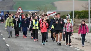 Camino a Javier: este es el tiempo que les espera a los peregrinos durante el fin de semana