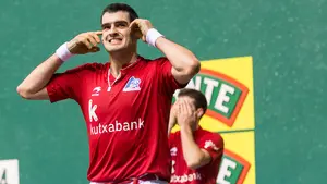 Ezkurdia, al ganar la final: "Ellos han tenido su peor día y eso nos ha ayudado"