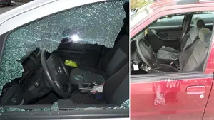 Continúa la oleada de destrozos en coches aparcados en Pamplona: más de 20 vehículos atacados en Aranzadi