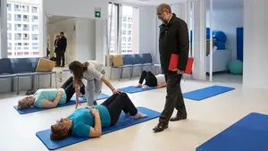 Un programa de fisioterapia grupal, la nueva apuesta del Gobierno de Navarra en materia de salud