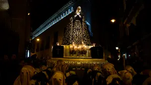 El emotivo vídeo con el que Pamplona 'vive' un nuevo e íntimo Traslado de la Dolorosa