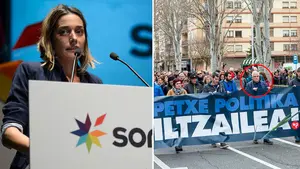 Detenidos el asesino 'Kubati' y la portavoz de Sortu en Navarra, Miren Zabaleta, por participar en un homenaje a una etarra