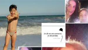 Los padres de Gabriel afrontan su "día más duro" recordando la última felicitación navideña del pequeño