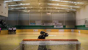El mejor hockey sobre patines en el derbi navarro de la Liga Norte