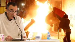 Un edil de Aranzadi en Pamplona: "No es comparable un comerciante y un mantero; uno tiene derechos y otro no"