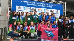 Gran segundo puesto para el Saltoki - Trikideak en el Nacional de duatlon por clubes