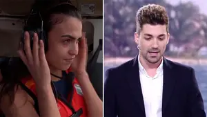 La 'superviviente' pamplonesa, Sofía Suescun, se queda sin novio en directo y ella aún no lo sabe