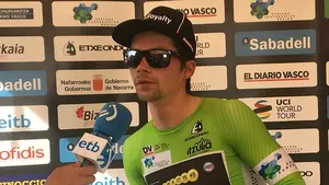 El esloveno Primoz Roglic gana la CRI en Lodosa y es el nuevo líder de la Itzulia