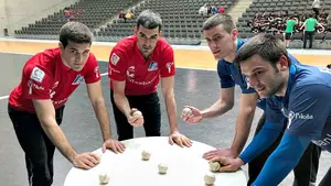 Ezkurdia: "Llegamos con ganas de jugar un buen partido y de hacernos con la txapela"