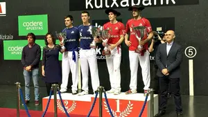 Txapela navarra: Ezkurdia y Zabaleta se llevan la final del torneo de parejas en Bilbao