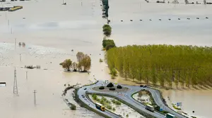 Se inician los trabajos para 'blindar' la N-113 a su paso por Castejón ante futuras crecidas del Ebro