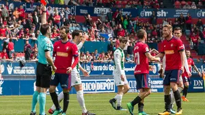 Borja Lasso y Xisco ser&aacute;n bajas en Osasuna para el pr&oacute;ximo partido de liga ante el Alcorc&oacute;n