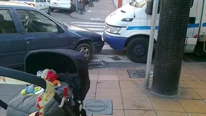 Identificada en Tudela mientras robaba productos en un supermercado y los escondía en un cochecito de bebé