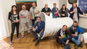 Cuenca extiende su modelo de vasos de plástico a las fiestas de los barrios de Pamplona