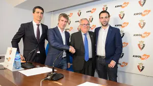Osasuna anuncia que termina de forma "amistosa" el compromiso con su patrocinador principal Kirolbet