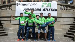 Fotos oficiales del Grupompleo Pamplona Atlético en el Kiosko más especial