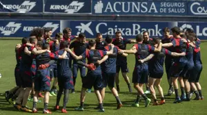Unai García, Roberto Torres y Quique se perfilan como las novedades en el equipo ante el Alcorcón