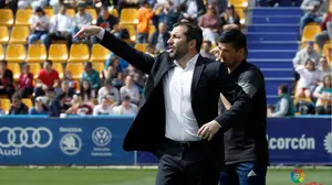 Diego Martínez, en Alcorcón: "Estamos disgustados porque no hemos podido generar más ocasiones"