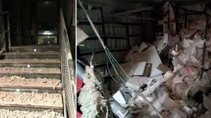 Una mezcla explosiva de gases: la causa del fuerte estallido que ha destrozado la Agencia Tributaria en Pamplona