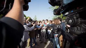 El secretario de Podemos Navarra, con los acusados de Alsasua: "Una pelea como esta hay miles en el Estado"