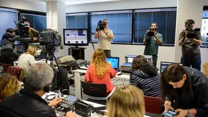 Condenados: así ha sido la lectura del fallo del caso de 'La Manada' desde la Audiencia de Navarra