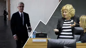 La bronca entre Goñi y Bildu en la comisión de Caja Navarra: "Has tratado de complicar mucho mi vida"