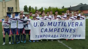 Las mejores imágenes de la fiesta de la Mutilvera celebrando el título de campeón