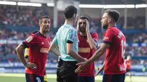 Fran M&eacute;rida es baja en Osasuna por tarjetas para el pr&oacute;ximo partido ante el N&aacute;stic en Tarragona