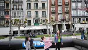 Una fiesta para decir 'no' al acoso escolar: así ha empezado la Semana Mundial contra el Bullying en Pamplona