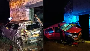Asombroso choque en Latasa: herida una joven de 21 años en un accidente con tres coches implicados