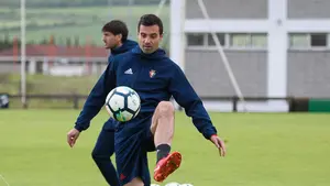 Miguel Flaño asegura que el partido ante el Real Oviedo es "precioso, motivante y fundamental" 