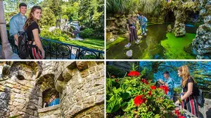 Los 'reyes' de Sintra: la pareja eurovisiva se toma un respiro para visitar este tesoro portugués