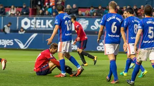 Sergio Tejera, jugador del Oviedo: "El partido de Osasuna se ha convertido en una final"