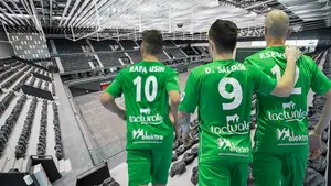 Tatono Arregui, molesto por la "imposibilidad" de jugar en el pabellón Navarra Arena