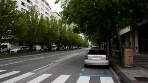 El PSN se une a Bildu para cargarse plazas de aparcamiento en la avenida Pío XII