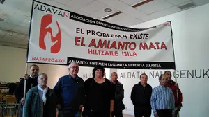 Crean una asociación para apoyar y defender a las víctimas del amianto en Navarra