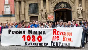 Pensionistas navarros se suman a las protestas que se celebrarán en Bilbao para reclamar mejoras