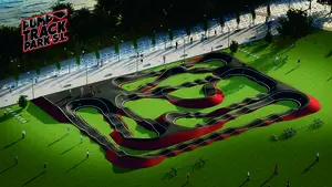 El pump track de Trinitarios toma forma: así será el nuevo circuito que se abrirá en otoño