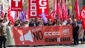 Sindicatos piden en Navarra aumentar el SMl y derogar la reforma laboral