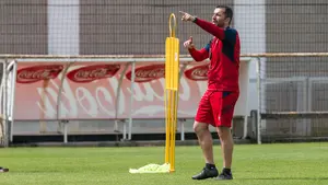 Diego Martínez, ante el partido decisivo en Valladolid: "Encontraremos un ambiente muy adverso"