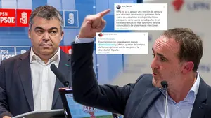 Duro debate: el navarro Cerdán, del núcleo de Pedro Sánchez, reprocha a UPN que no apoye su moción