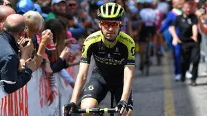 Mikel Nieve, tras ganar la etapa en el Giro: "No podía soñar con un cumpleaños mejor"