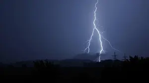 Alerta amarilla en Navarra por tormentas acompañadas por rachas muy fuertes de viento