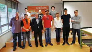 Dinis Morgado, alumno del CIP Tafalla, se alza como ganador del Concurso de Jóvenes Instaladores de AEN