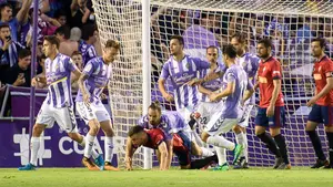 El partido en fotos: Osasuna cae derrotado ante el Real Valladolid en el partido decisivo