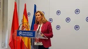 Ana Beltrán advierte: "Si el PSN pacta con los nacionalistas vascos, perderemos Navarra"