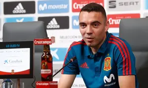 Iago Aspas, contundente: "La gente quería ocho goles a Suiza y diez a Túnez"