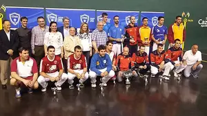 Navarra se proclama campeona de la Copa del Rey en el frontón Adarraga de Logroño