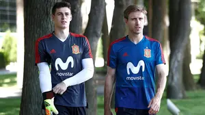 España enfoca ya a Marruecos sin el navarro Nacho Monreal en el entrenamiento